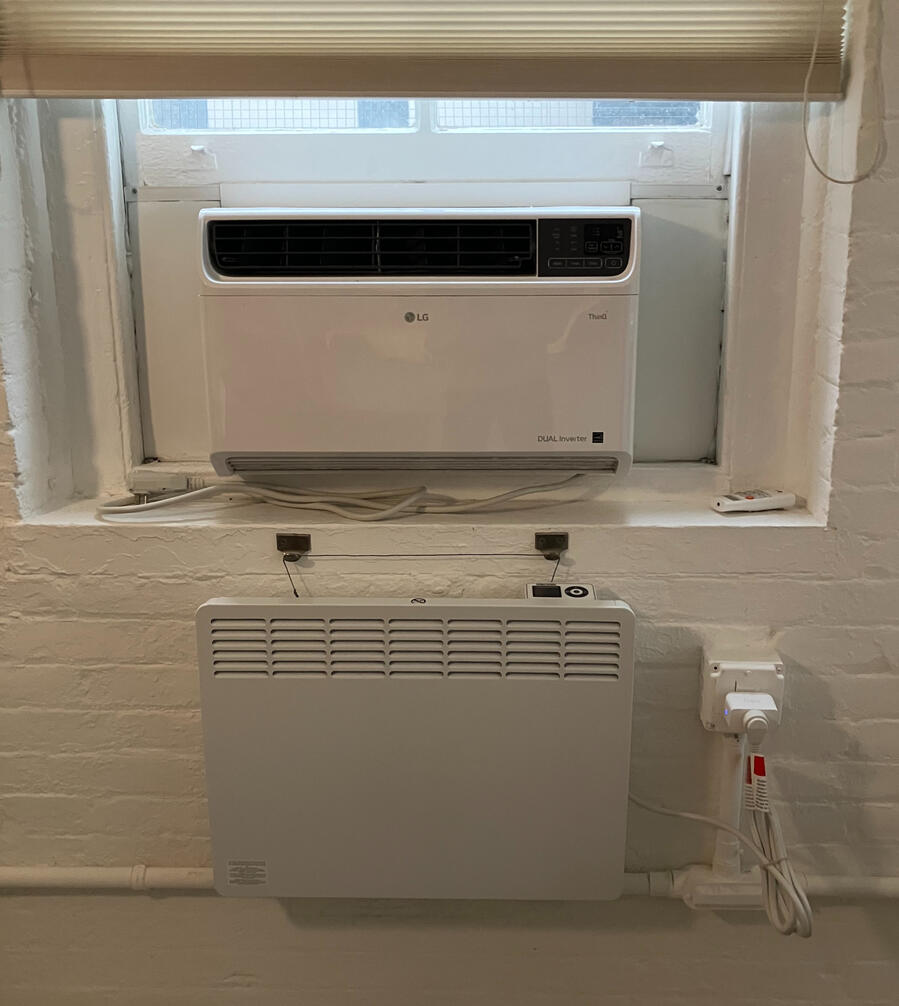 Installed system in LG ac