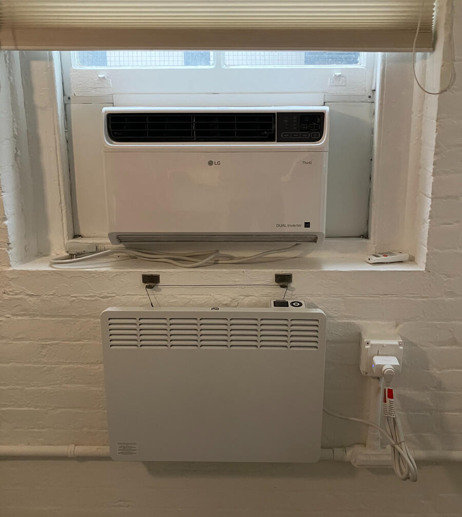 Installed system in LG ac